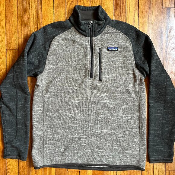 Men's Medium Patagonia Better Sweater 1/4 Zip - Picture 1 of 3